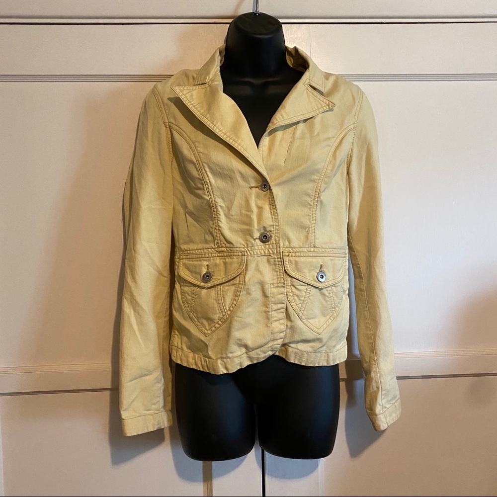 Mossimo Mossissue Medium Yellow Jacket - image 1
